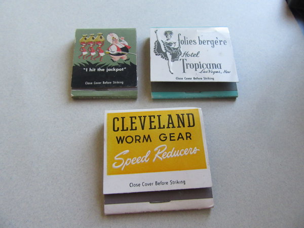 Vintage Harahs and Tropicana Matches Casino Collectibles