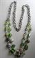 Glass Wedding Cake Venetian Glass Necklace Chain