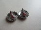 Vintage Marcasite Clip Earrings