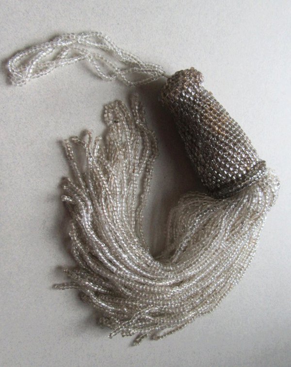 Victorian Glass Beaded Tassel Home Decor