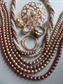 Vintage Jewelry Lot Necklaces Earrings Men's Ring
