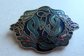 Celtic Sea Gems Blue Cloisonné Dragons Pin Brooch