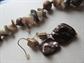 Vintage Jewelry Lot Infused Bakelite Mother of Pearl