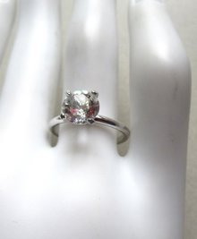 CZ Engagement Ring Travel Safe Jewelry Size 6 