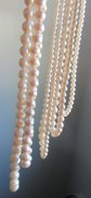 Vintage Glass Pearl Necklace Lot and Bracelet