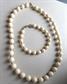 Vintage Faux Pearl and Monet Lucite Necklace Lot