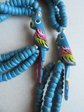 Vintage 1980's Parrot Tropical Necklace Jimmy Buffet Fan