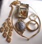 Vintage and Up Jewelry Lot Travel Safe Crystal Necklace