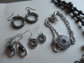 Vintage and Up Black White Jewlery Lot