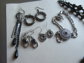 Vintage and Up Black White Jewlery Lot