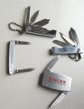 Vintage Advertising Pocket Knife Keyrings Lot Zippo Singer Money Clip