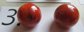Vintage Chunky Bakelite Pierced Ball Earrings Never Worn