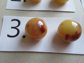 Vintage Chunky Bakelite Pierced Ball Earrings Never Worn