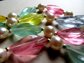 1980's Pastel Lucite Necklace Vintage Jewelry