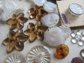 Vintage Glass Buttons Lot Some Tinies 