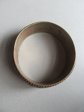Boho Brass Inlay Bangle Bracelet