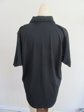 Vintage Canadian Club Men's Black Polo Shirt Medium