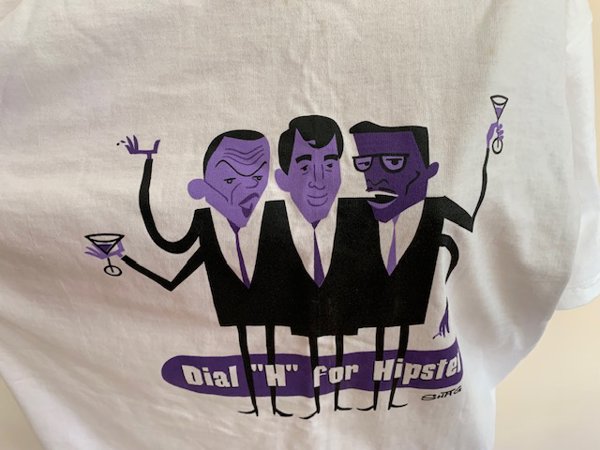 Vintage RARE Original Shag Rat Pack T-Shirt Josh Agle Collectibles