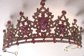 Pink and White Rhinestone Tiara Costume Princess 