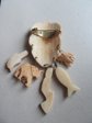 Vintage Carved Bone Tribal Mask Charms Pin Fugue 