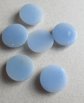 Vintage Wedgwood Blue Small Resin Round Cameos 24 Pc Lot Jewelry Making Supplies