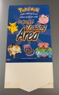 RARE Vintage Pokemon Trading Area Table Card Buger King + Trading Night Dinner Flyer 1994 Unused