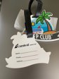 Carnival Cruise VFIP Tropical Luggage Tags Retired Never Used