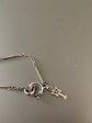 Vintage Crown Trifari Silver Tone Chain Signed Jewelry