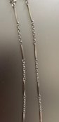Vintage Crown Trifari Silver Tone Chain Signed Jewelry
