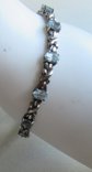 Sterling Silver Blue Stones Bracelet Fine Jewelry
