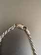 Sterling Silver Rope Bracelet 7 3/4: Fine Jewelry