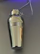 Stainless Cocktail Shaker Christmas Ornament Crate and Barrel Never Used With Tag