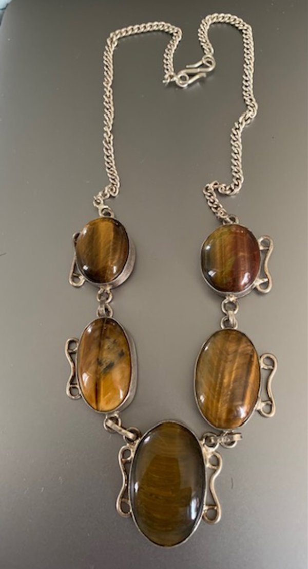 Genuine Tiger Eye Necklace