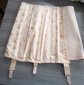 Vintage 1930's Rengo Peach Girdle w/ Garters Open Bottom Boudoir Burlesque