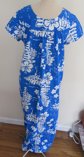Vintage Ui-Maikai Hawaiian Long Dress Muu Muu