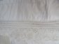 Antique Victorian White Cotton Lace all Slip Petticoat Romantic Wedding Boho