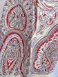 1940's Men's Paisley Rayon Scarf Muffler 