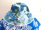 Ladies London Fog Mod Style Floral Sun Hat Beach Wear Gardening Groovy!