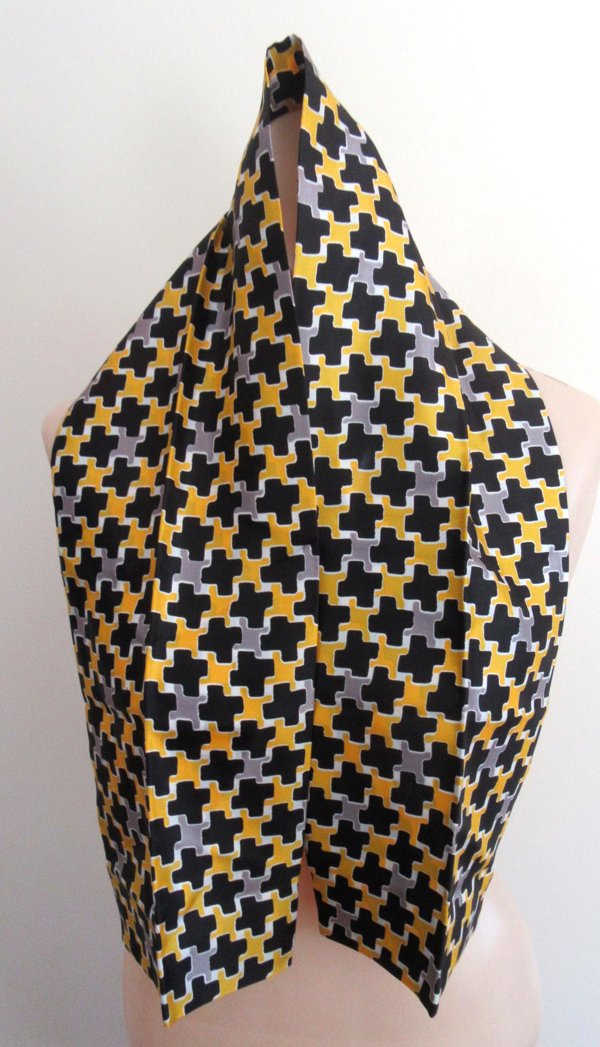 Vintage Mod Bold Print Scarf