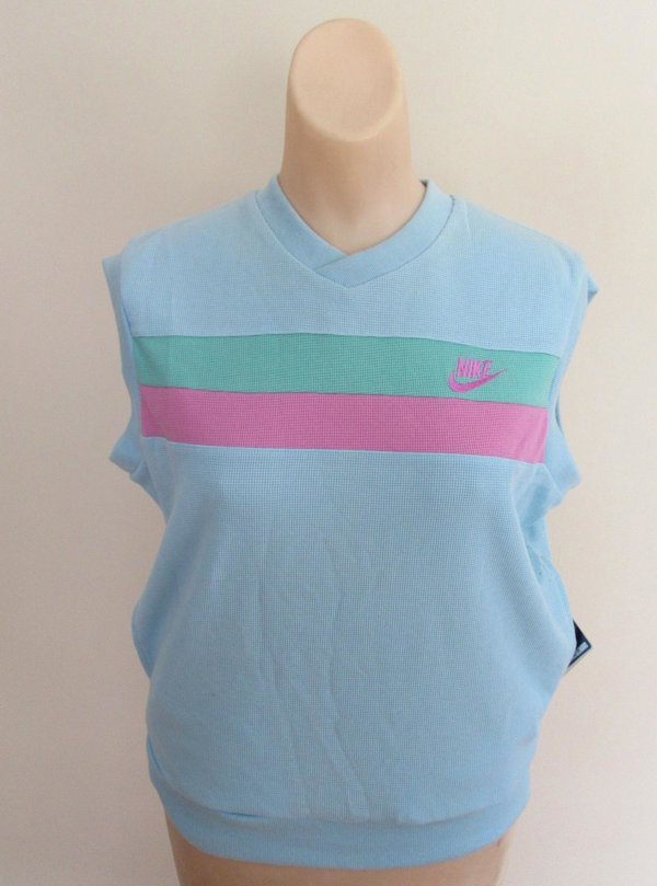 1980's Vintage Nike Ladies Sleeveless Tennis Shirt Unworn W/ Tag Vintage Sportswear