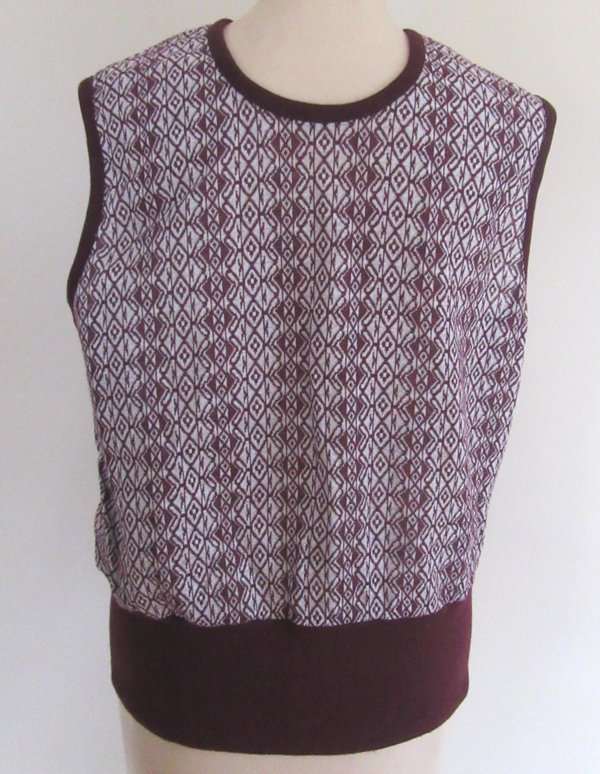 Mens 1970's  Sleeveless Knit Shirt Fruit of the Loom "Try It You'll Like It"