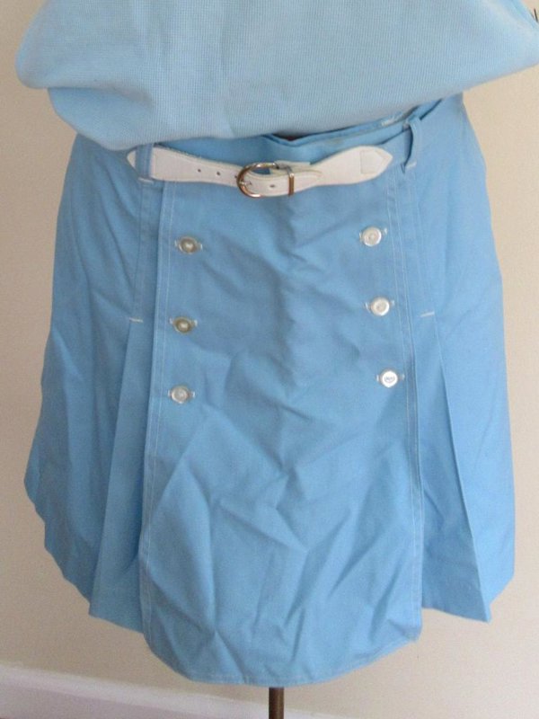 Vintage Baby Blue Skort Never Worn  Woman's Activewear Summer Fun!