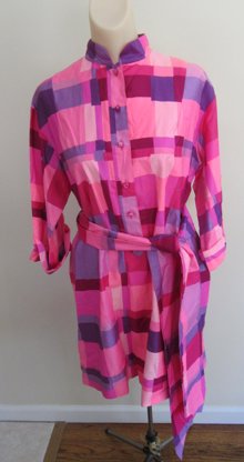 1960's Mod Color Block Penthouse Gallery NY Dress Pre Catherine Ogust?