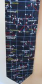 Museum Artifacts Constellation Silk Tie Never Worn Star Gazing Astrology