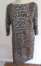 Vintage 1960's Vanity Fair Leopard Nightie Lounge  Lingerie Boudoir