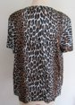 Vintage 1960's Nylon Leopard Bed Jacket Boudoir Lingerie Or Topper
