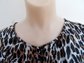 Vintage 1960's Nylon Leopard Bed Jacket Boudoir Lingerie Or Topper