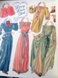 Two 1995 Shackman Dream Girls Paper Dolls Books Never Used 1940's Fashion