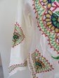 Vintage Embroidered Cotton Boho Hippe Shirt