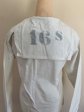 WWII Early 1940's US Navy White Cracker Jack 3Pc Sailor Uniform 